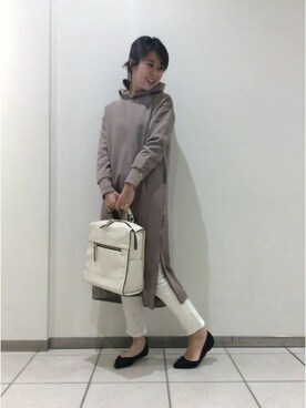 BARNYARDSTORM本部さん（レディース・165cm）の冬コーディネート