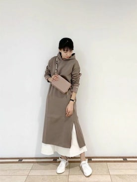 BARNYARDSTORM本部さん（レディース・159cm）の冬コーディネート