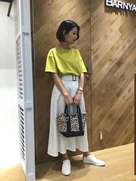 BARNYARDSTORM本部さん（レディース・159cm）の春コーディネート
