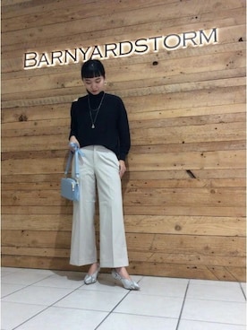 BARNYARDSTORM本部さん（レディース・158cm）の春コーディネート