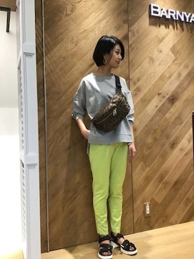 BARNYARDSTORM本部さん（レディース・159cm）の春コーディネート