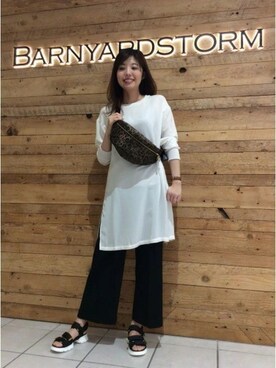 BARNYARDSTORM本部さん（レディース・170cm）の春コーディネート