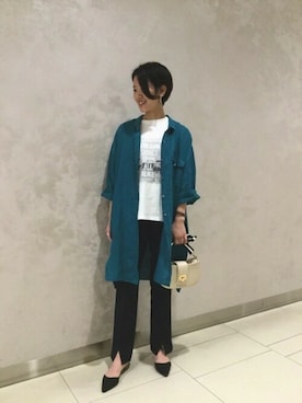 BARNYARDSTORM本部さん（レディース・166cm）の春コーディネート