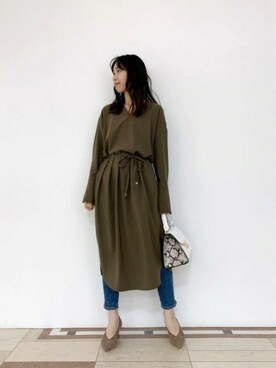 BARNYARDSTORM本部さん（レディース・159cm）の春コーディネート