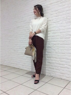 BARNYARDSTORM本部さん（レディース・159cm）の春コーディネート