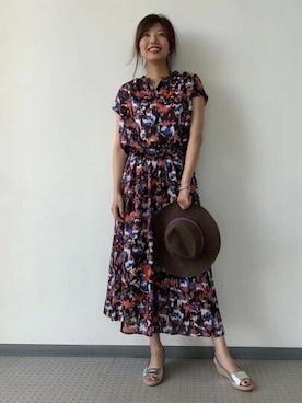 BARNYARDSTORM本部さん（レディース・170cm）の春コーディネート