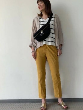 BARNYARDSTORM本部さん（レディース・172cm）の春コーディネート