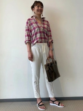 BARNYARDSTORM本部さん（レディース・172cm）の春コーディネート