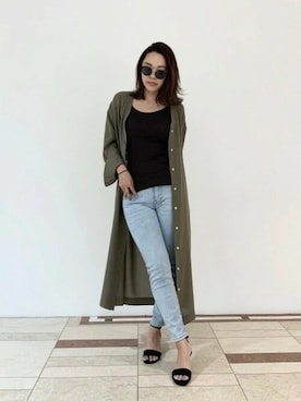 BARNYARDSTORM本部さん（レディース・164cm）の春コーディネート