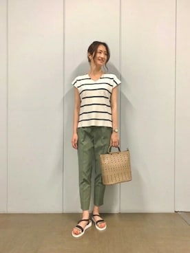 BARNYARDSTORM本部さん（レディース・172cm）の春コーディネート