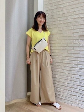 BARNYARDSTORM本部さん(レディース・163cm)の夏コーディネート