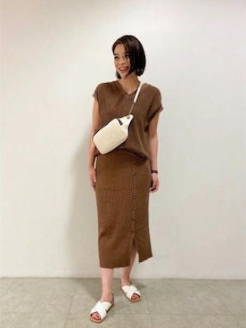 BARNYARDSTORM本部さん(レディース・166cm)の夏コーディネート