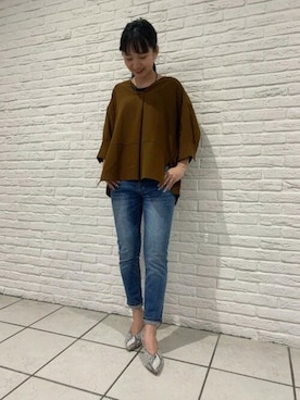 BARNYARDSTORM本部さん(レディース・158cm)の夏コーディネート