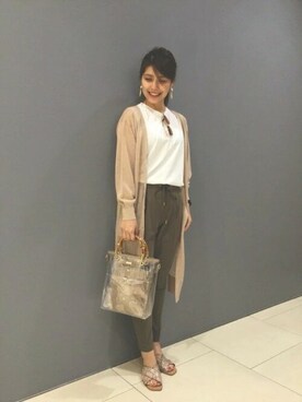 BARNYARDSTORM本部さん(レディース・166cm)の夏コーディネート