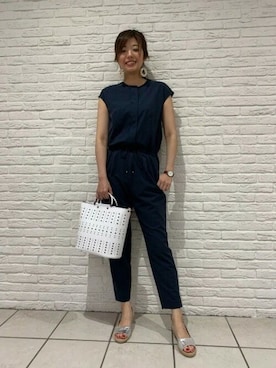 BARNYARDSTORM本部さん（レディース・170cm）の夏コーディネート