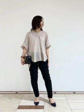 BARNYARDSTORM本部さん(レディース・158cm)の夏コーディネート