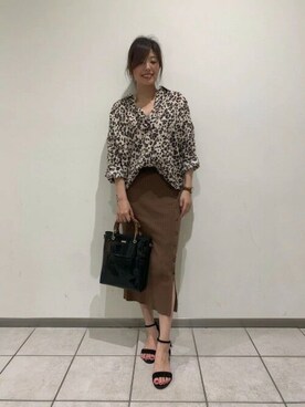 BARNYARDSTORM本部さん（レディース・170cm）の夏コーディネート