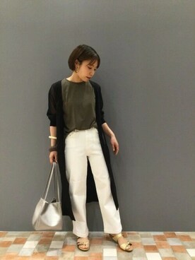 BARNYARDSTORM本部さん(レディース・156cm)の夏コーディネート