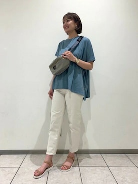 BARNYARDSTORM本部さん（レディース・173cm）の夏コーディネート