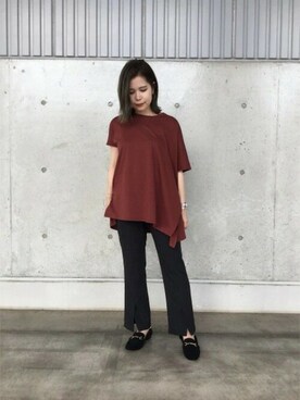 BARNYARDSTORM本部さん（レディース・156cm）の夏コーディネート