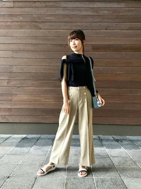 BARNYARDSTORM本部さん（レディース・158cm）の夏コーディネート