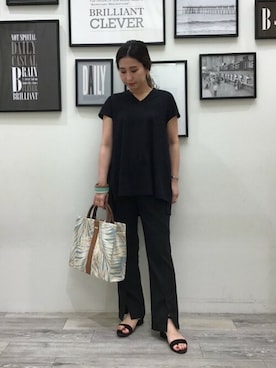 BARNYARDSTORM本部さん（レディース・151cm）の夏コーディネート