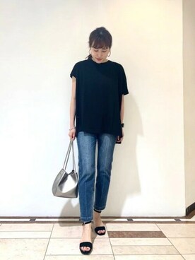 BARNYARDSTORM本部さん（レディース・167cm）の夏コーディネート