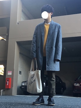 「DETAILS（ディテールズ）のアイテム」を使った、SHOTA / しょうたさん（メンズ・165cm）の冬コーディネート