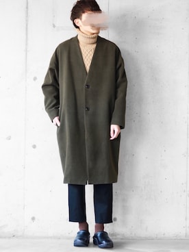 「Steven Alan（スティーブンアラン）のアイテム（レッグウェア）」を使った、SHOTA / しょうたさん（メンズ・165cm）の冬コーディネート