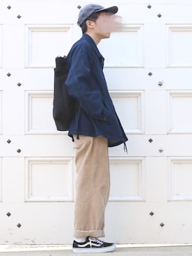 「A.P.C.（アーペーセー）のアイテム（ニットキャップ/ビーニー）」を使った、SHOTA / しょうたさん（メンズ・165cm）の春コーディネート