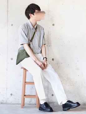 「DUFA（ドゥッファ）のアイテム」を使った、SHOTA / しょうたさん（メンズ・165cm）の春コーディネート