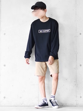 「GU（ジーユー）のアイテム（帽子）」を使った、SHOTA / しょうたさん（メンズ・165cm）の夏コーディネート