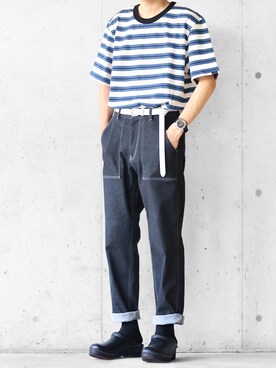 「DHOLIC SELECT（ディーホリックセレクト）のアイテム」を使った、SHOTA / しょうたさん（メンズ・165cm）の夏コーディネート