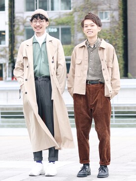 「SEVENDAYS=SUNDAY（セブンデイズサンデイ）のアイテム（ジャケット/アウター）」を使った、SHOTA / しょうたさん（メンズ・165cm）の秋コーディネート