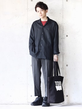 「Levi's（リーバイス）のアイテム（バッグ）」を使った、SHOTA / しょうたさん（メンズ・165cm）の秋コーディネート