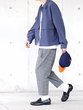 「COP（シーオーピー）のアイテム（ジャケット/アウター）」を使った、SHOTA / しょうたさん（メンズ・165cm）の夏コーディネート