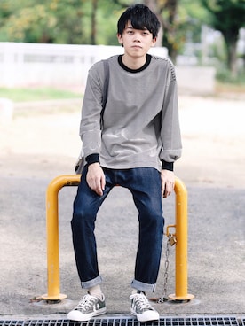 「Steven Alan（スティーブンアラン）のアイテム」を使った、SHOTA / しょうたさん（メンズ・165cm）の秋コーディネート