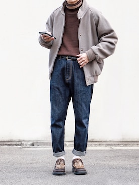 「INTER FACTORY（インターファクトリー）のアイテム」を使った、SHOTA / しょうたさん（メンズ・165cm）の冬コーディネート