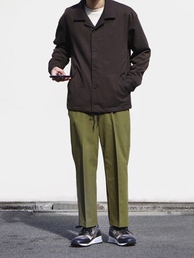「Steven Alan（スティーブンアラン）のアイテム（スウェット）」を使った、SHOTA / しょうたさん（メンズ・165cm）の冬コーディネート