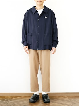 「417 EDIFICE（フォーワンセブンエディフィス）のアイテム」を使った、SHOTA / しょうたさん（メンズ・165cm）の春コーディネート