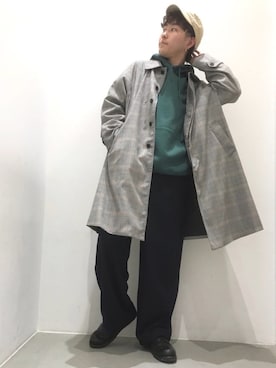 「koe（コエ）のアイテム（ジャケット/アウター）」を使った、tsubasa yamanoさん（メンズ・173cm）の冬コーディネート