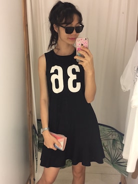 「stradivarius（ストラディバリウス）のアイテム（財布/小物）」を使った、azulzhenさん（レディース・168cm）の夏コーディネート