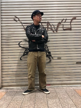 「schott kobe」｜kawakamiさん（メンズ・171cm）の秋コーディネート