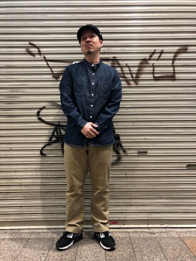 「schott kobe」｜kawakamiさん（メンズ・171cm）の春コーディネート