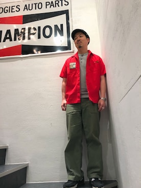 「schott kobe」｜kawakamiさん（メンズ・171cm）の春コーディネート