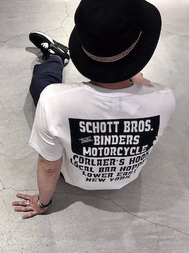 「schott（ショット）のSchott/ショット/ARMY FATIGUE PANTS/アーミー ファティーグ パンツ（その他パンツ）」を使った、kawakamiさん（メンズ・171cm）の夏コーディネート