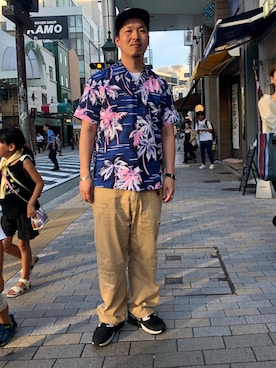 「schott kobe」｜kawakamiさん（メンズ・171cm）の夏コーディネート