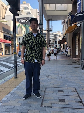 「schott kobe」｜kawakamiさん（メンズ・171cm）の夏コーディネート
