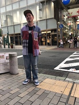 「schott kobe」｜kawakamiさん（メンズ・171cm）の夏コーディネート