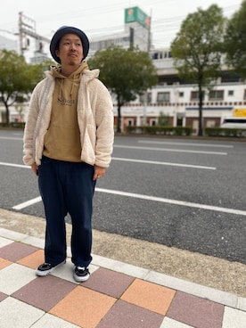 「schott kobe」｜「アイテム（ジャケット/アウター）」を使った、kawakamiさん（メンズ・171cm）の秋コーディネート